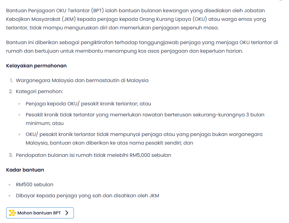 Image from: Apa Kelebihan OKU Disediakan JKM? – Semak Senarai Bantuan Ini