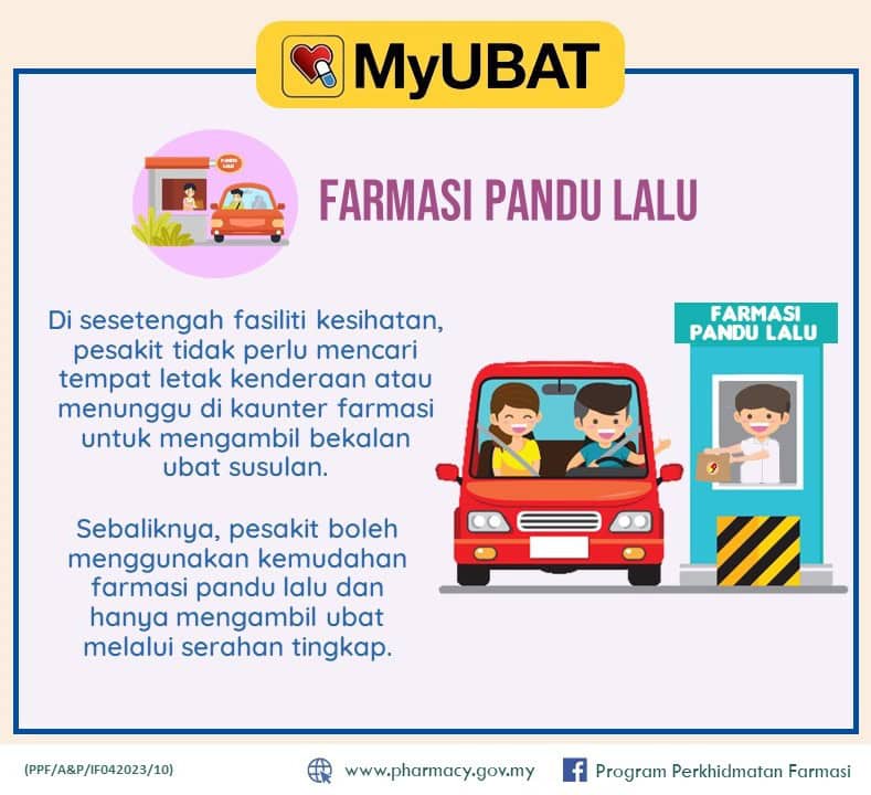 MyUbat KKM -Cara Ambil Ubat Tanpa Perlu Tunggu Lama