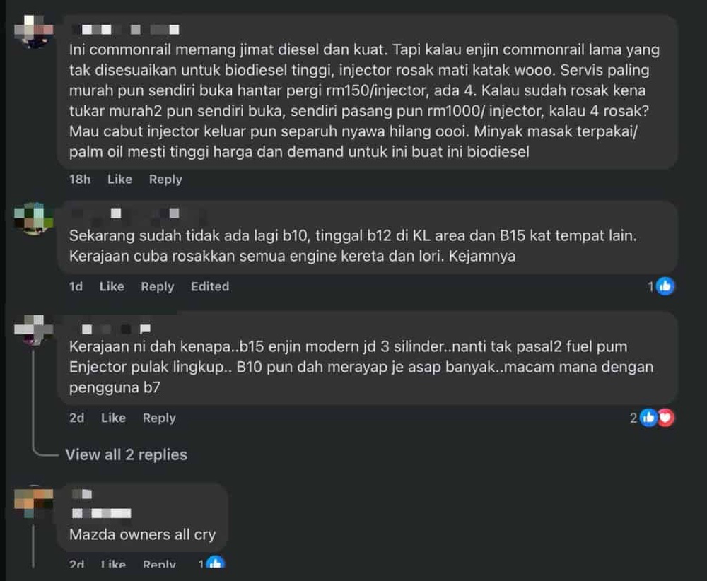 Image from: Perbezaan Diesel B7, B10, B15 – Yang Mana Layak Subsidi?