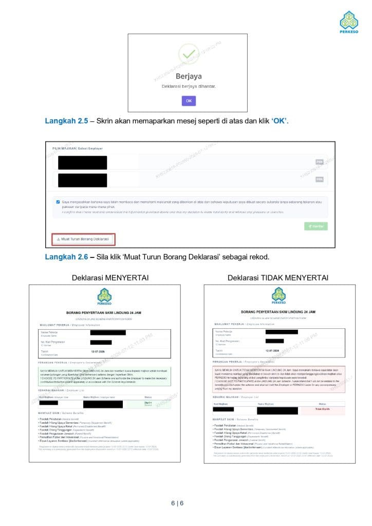 Image from: Nak Keluar Skim LINDUNG PERKESO? Ini Cara Opt-Out SKBBK Online