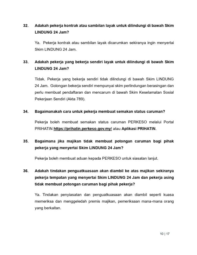 Image from: Notis Pelepasan Liabiliti PERKESO LINDUNG: Cara, Syarat & Tarikh Penting