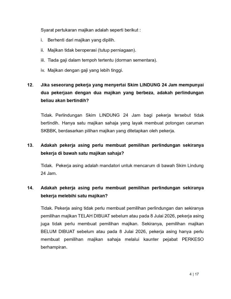 Image from: Notis Pelepasan Liabiliti PERKESO LINDUNG: Cara, Syarat & Tarikh Penting
