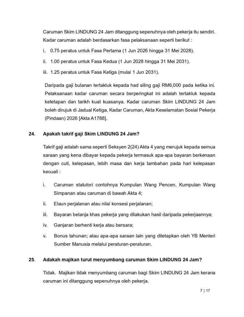 Image from: Notis Pelepasan Liabiliti PERKESO LINDUNG: Cara, Syarat & Tarikh Penting