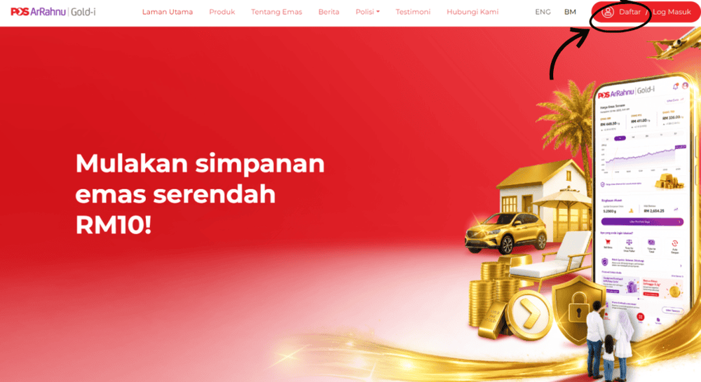 Pos ArRahnu Gold-i