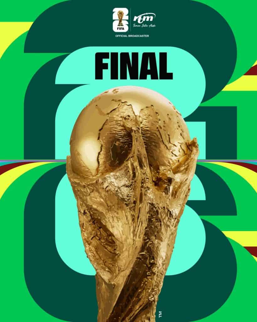 Image from: Final Piala Dunia 2026 Sepanyol vs Argentina, Tonton LIVE Di RTM