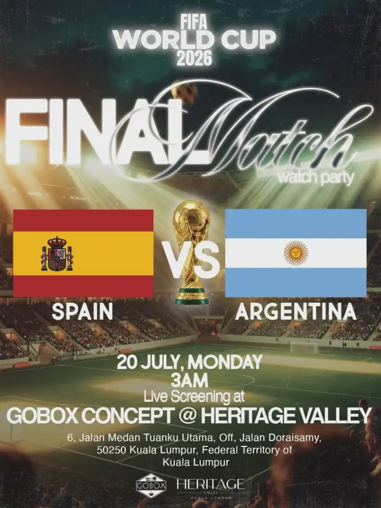 Image from: Final Piala Dunia 2026 Sepanyol vs Argentina, Tonton LIVE Di RTM