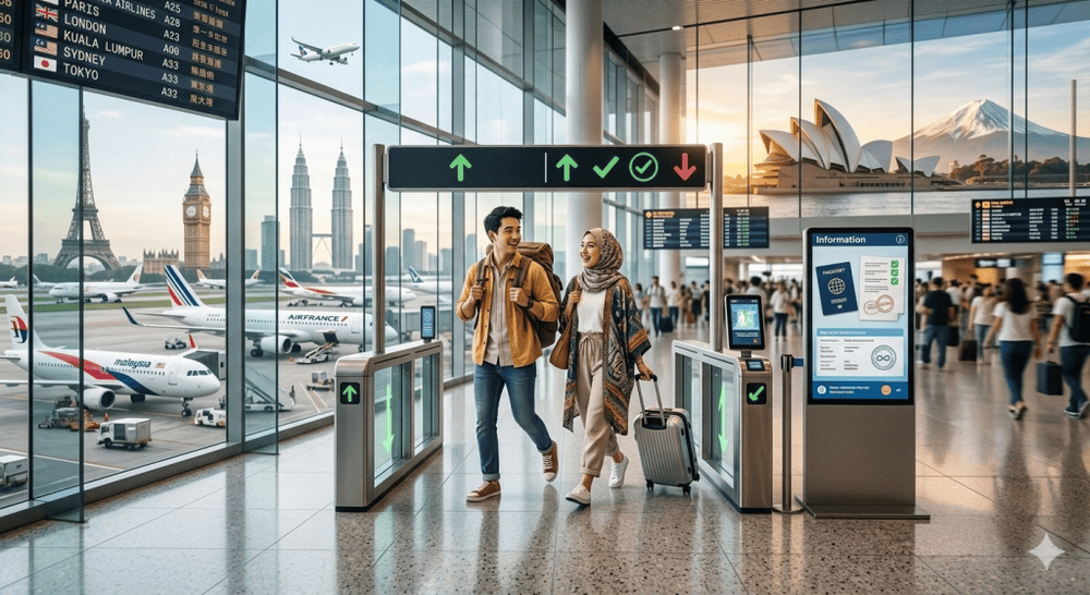 senarai negara tak perlu visa