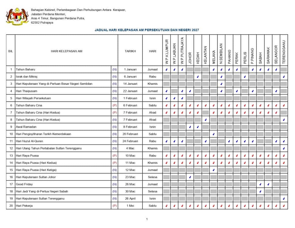 Image from: Cuti 2027 – Tarikh Cuti Umum Di Malaysia