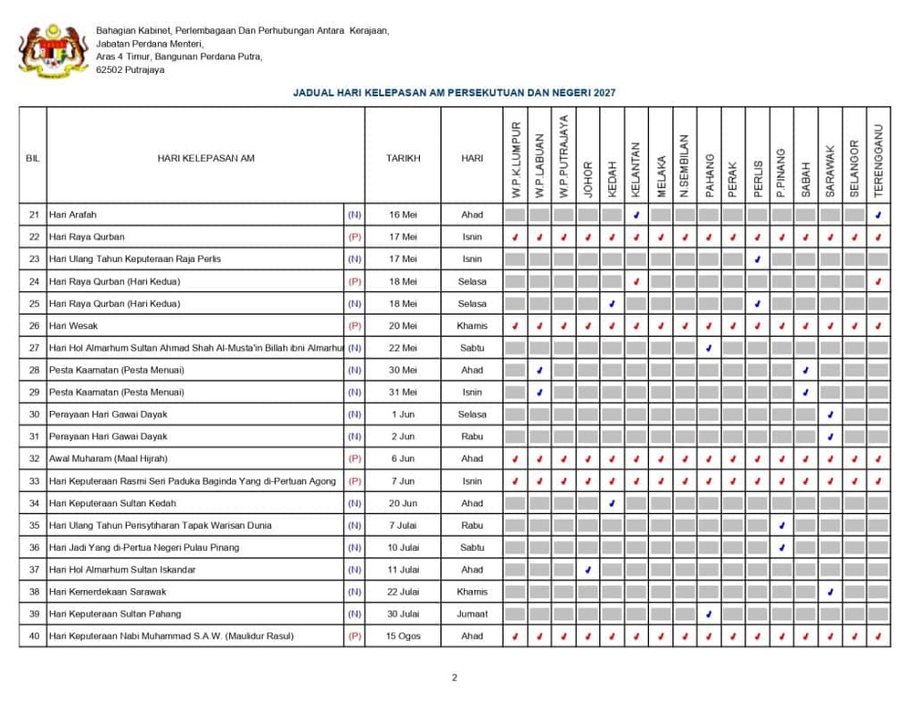 Image from: Cuti 2027 – Tarikh Cuti Umum Di Malaysia