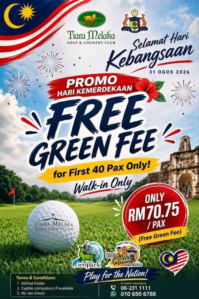 Inisiatif Kemasukan Percuma Melaka 31 Ogos