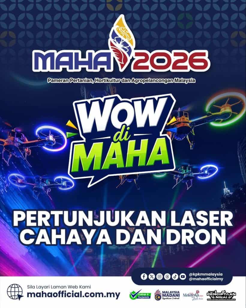 Image from: MAHA 2026 (28 Ogos-6 September) Jadual Acara & Peta Lokasi