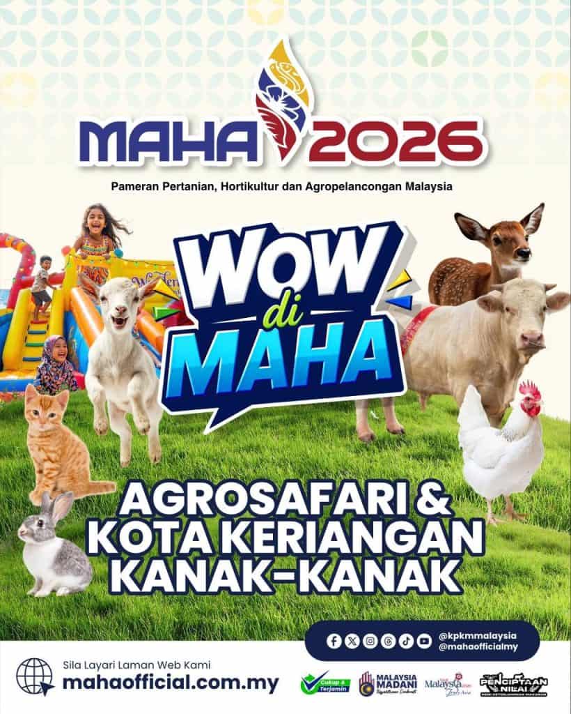 Image from: MAHA 2026 (28 Ogos-6 September) Jadual Acara & Peta Lokasi