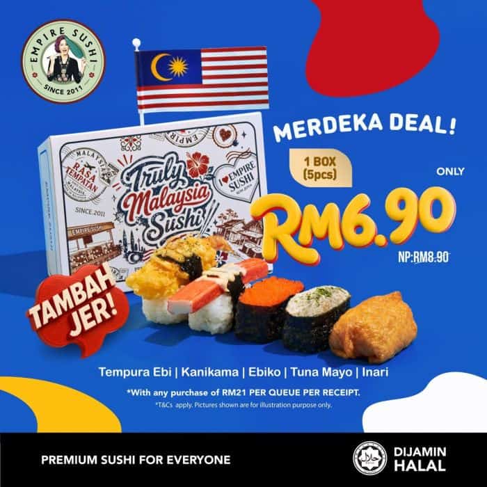 Image from: 25+ Promo Hari Merdeka 2026 – Secret Recipe, CBTL, PizzaHut, Marry Brown, Krispy Kreme, IKEA dan Banyak Lagi!