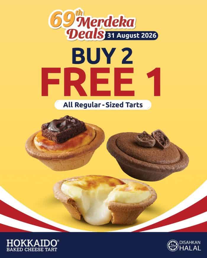 Image from: 25+ Promo Hari Merdeka 2026 – Secret Recipe, CBTL, PizzaHut, Marry Brown, Krispy Kreme, IKEA dan Banyak Lagi!