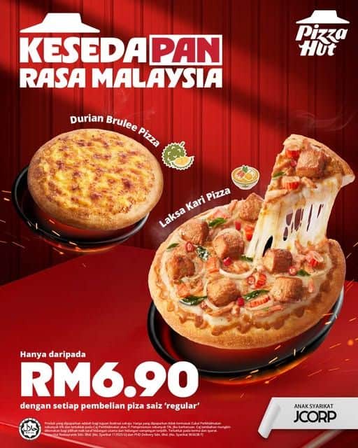 Image from: 25+ Promo Hari Merdeka 2026 – Secret Recipe, CBTL, PizzaHut, Marry Brown, Krispy Kreme, IKEA dan Banyak Lagi!