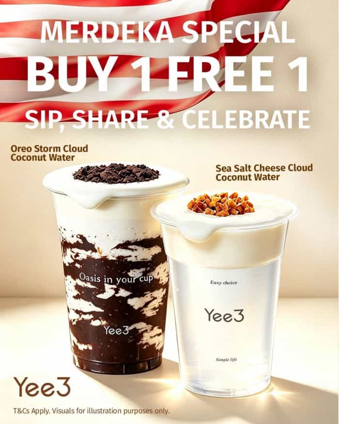 Image from: 25+ Promo Hari Merdeka 2026 – Secret Recipe, CBTL, PizzaHut, Marry Brown, Krispy Kreme, IKEA dan Banyak Lagi!