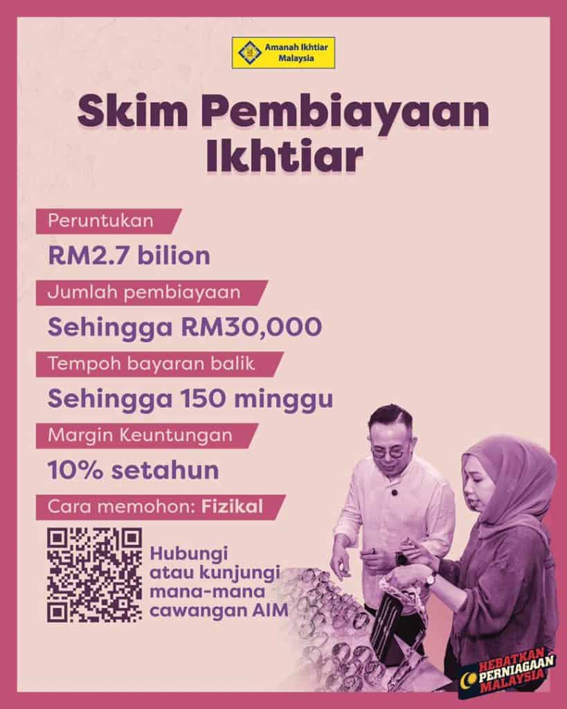 Image from: Senarai Bantuan, Geran dan Pembiayaan untuk Usahawan 2026 – Cara Mohon