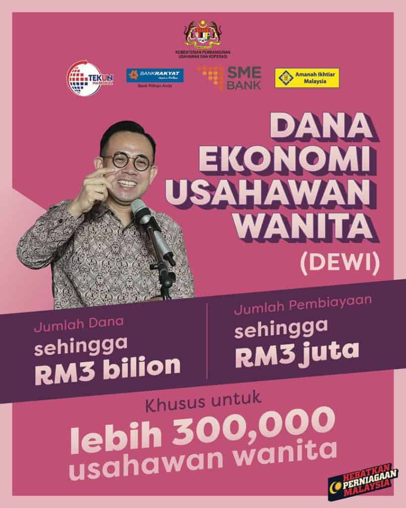 Image from: Senarai Bantuan, Geran dan Pembiayaan untuk Usahawan 2026 – Cara Mohon
