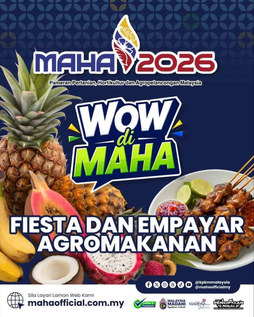 Image from: MAHA 2026 (28 Ogos-6 September) Jadual Acara & Peta Lokasi