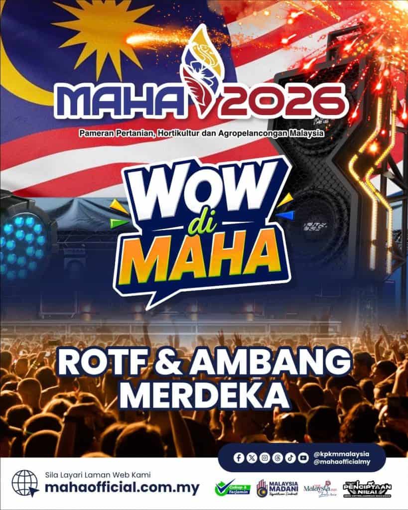 Image from: MAHA 2026 (28 Ogos-6 September) Jadual Acara & Peta Lokasi