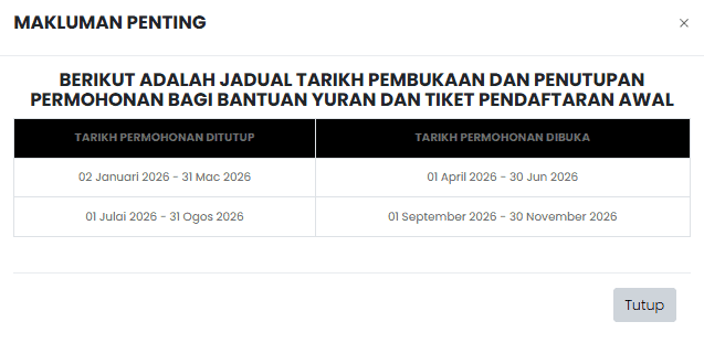 Senarai Biasiswa / Tajaan Pendidikan Rakyat Sabah 2026 - Cara Mohon & Syarat
