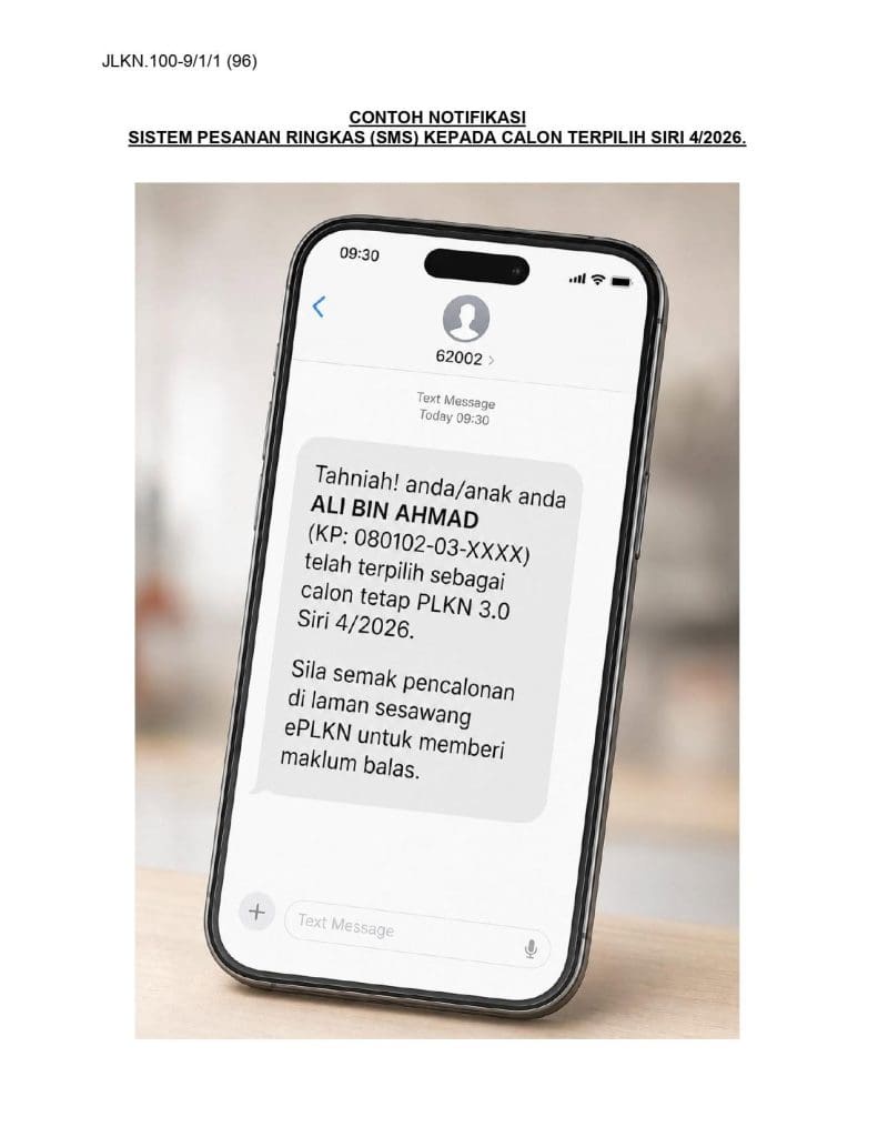 Image from: Senarai Bantuan Kerajaan / Pengumuman Minggu Ini (10 Ogos 2026)