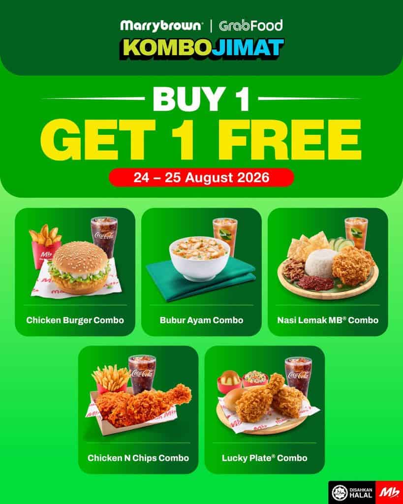 Image from: 25+ Promo Hari Merdeka 2026 – Secret Recipe, CBTL, PizzaHut, Marry Brown, Krispy Kreme, IKEA dan Banyak Lagi!