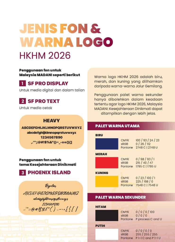 sambutan hari kebangsaan 2026