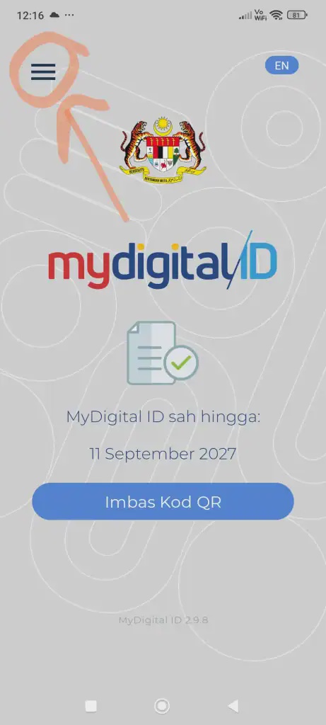 cara batalkan MyDigital ID