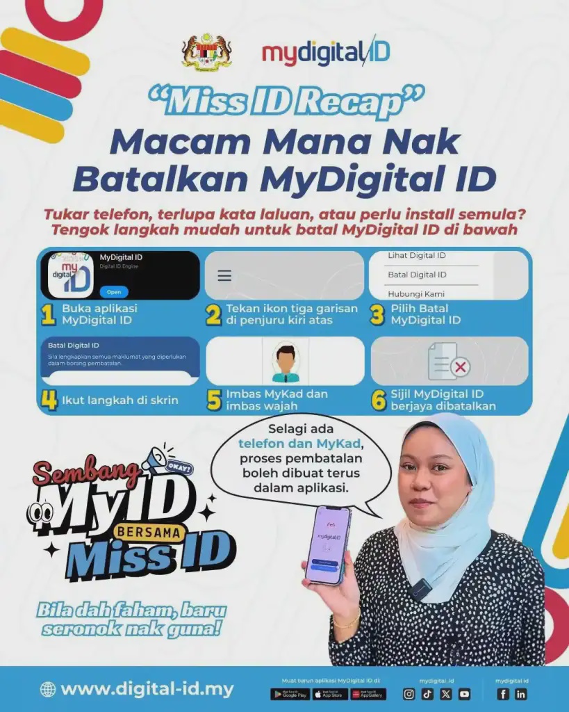 cara batalkan MyDigital ID