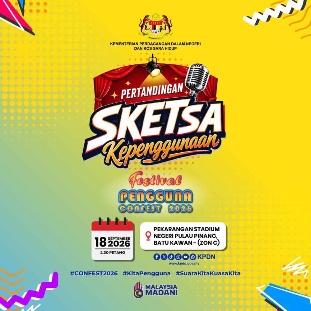 Image from: Ayuh Ke Festival Pengguna (CONFEST) 2026 & Festival Jom Malaysia, 17-20 Sept!
