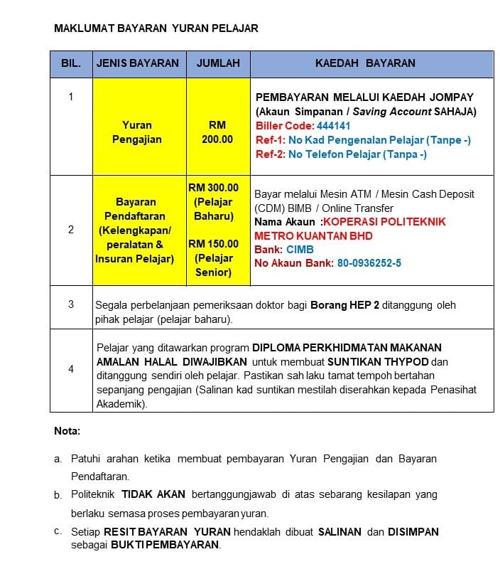 Image from: Senarai Tempat Belajar Lepasan SPM Yang Ada Elaun, Yuran Murah Tak Perlu PTPTN
