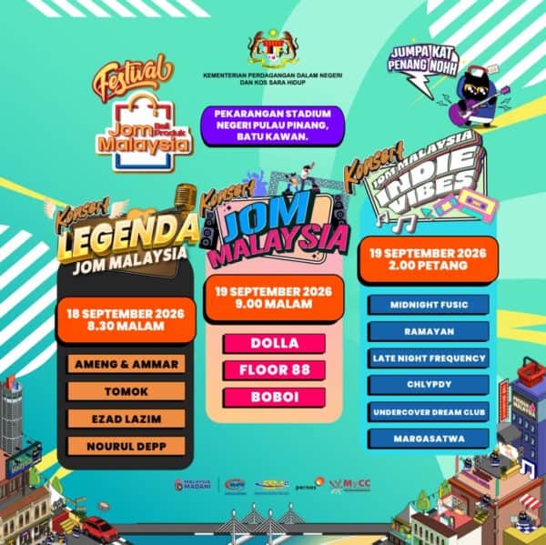 Image from: Ayuh Ke Festival Pengguna (CONFEST) 2026 & Festival Jom Malaysia, 17-20 Sept!