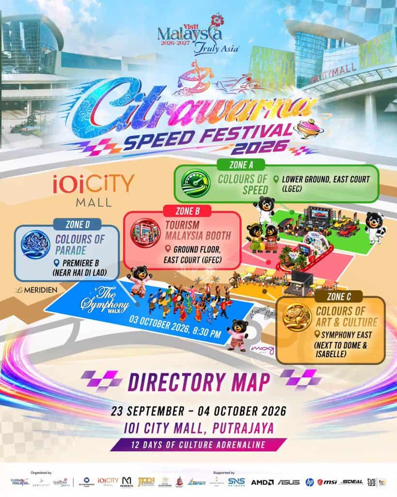 Image from: Citrawarna Speed Festival 2026 Berlangsung 12 Hari, Lancar 3 Pakej Pelancongan Baharu