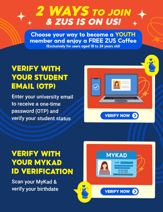 Image from: Shopee For Youth – Rujuk Cara Daftar dan Claim Pelbagai Ganjaran Menarik!