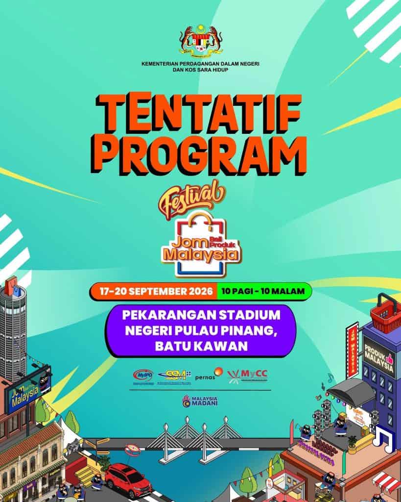Image from: Ayuh Ke Festival Pengguna (CONFEST) 2026 & Festival Jom Malaysia, 17-20 Sept!