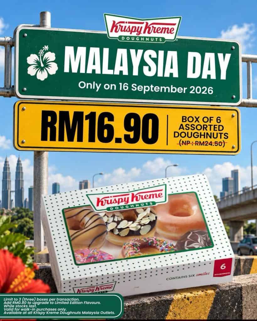 Image from: Senarai Promo Hari Malaysia 2026: Dari RM6.90, Jom Belanja Geng!