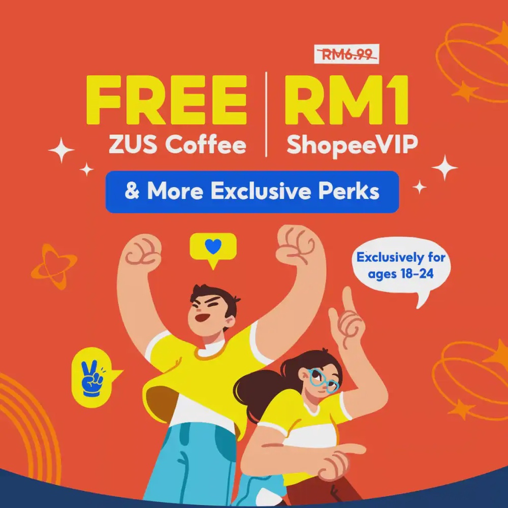 Image from: Shopee For Youth – Rujuk Cara Daftar dan Claim Pelbagai Ganjaran Menarik!