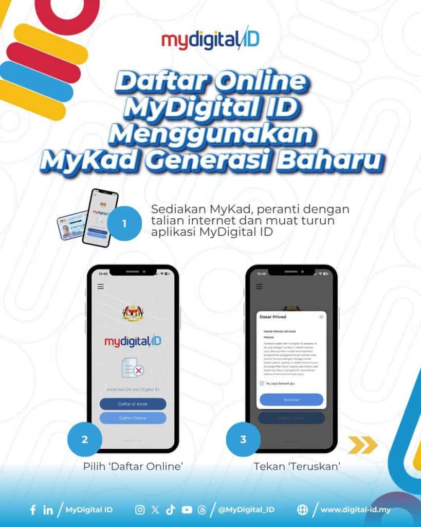 MyDigital ID MyKad Baru 