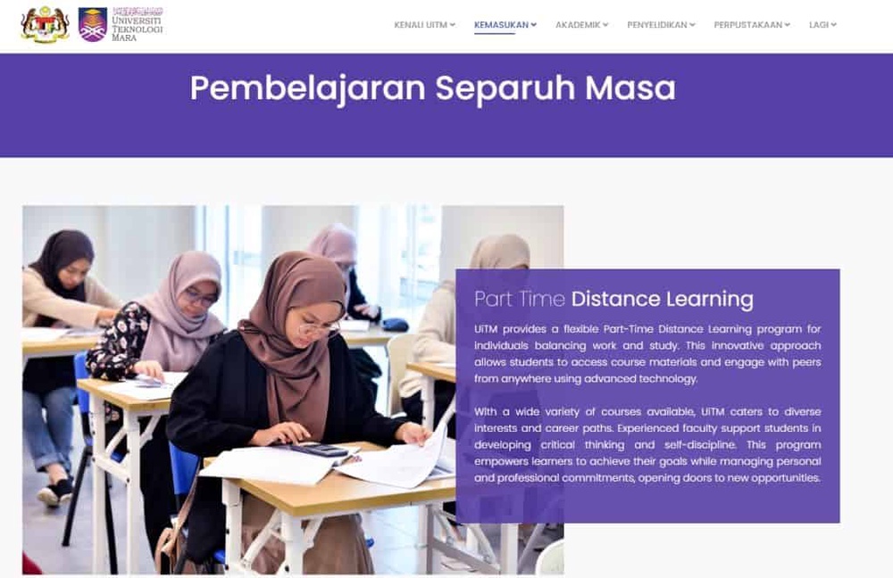 Pengajian Jarak Jauh Di Universiti Awam Malaysia