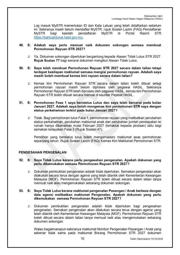 Image from: Cara Permohonan Baru STR 2027 – Langkah Demi Langkah