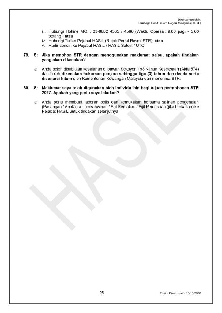Image from: Cara Permohonan Baru STR 2027 – Langkah Demi Langkah