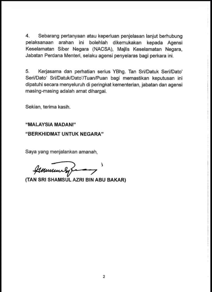 Image from: Larangan Penggunaan Aplikasi Waze Oleh Penjawat Awam – PMX