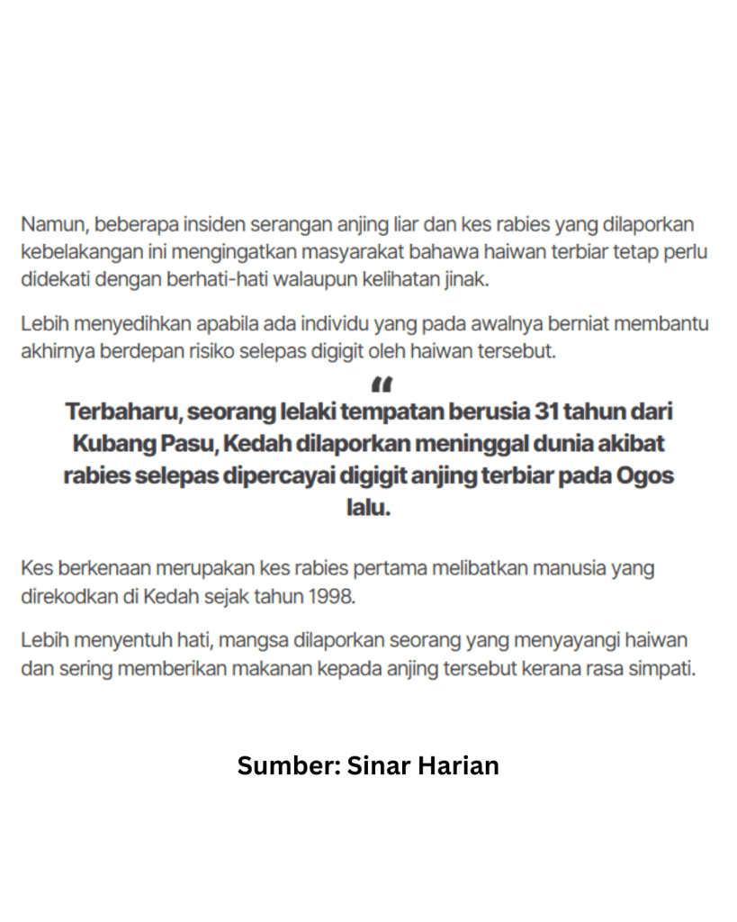 Image from: Cara Report Anjing Liar Mengikut Lokasi/Kawasan