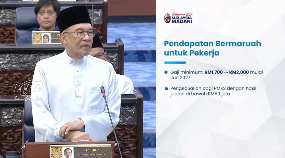 gaji minimum 2027 rm2000