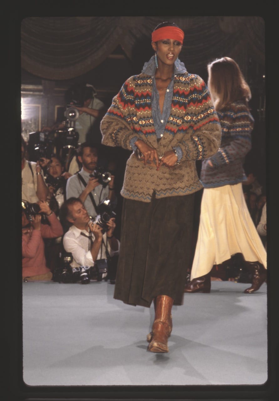 Image from: Americana, Archived: This 600-Page Book Chronicles 60 Years Of Ralph Lauren Runway History