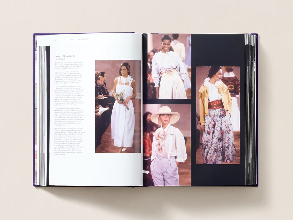 Image from: Americana, Archived: This 600-Page Book Chronicles 60 Years Of Ralph Lauren Runway History