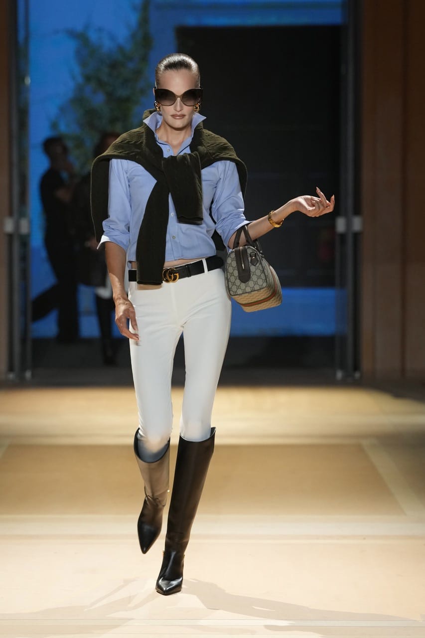 Image from: Haute Intellectualism: See The Best Looks From Milan Fashion Week’s Spring/Summer 2027 Runways