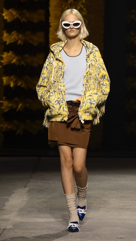 Image from: Haute Intellectualism: See The Best Looks From Milan Fashion Week’s Spring/Summer 2027 Runways