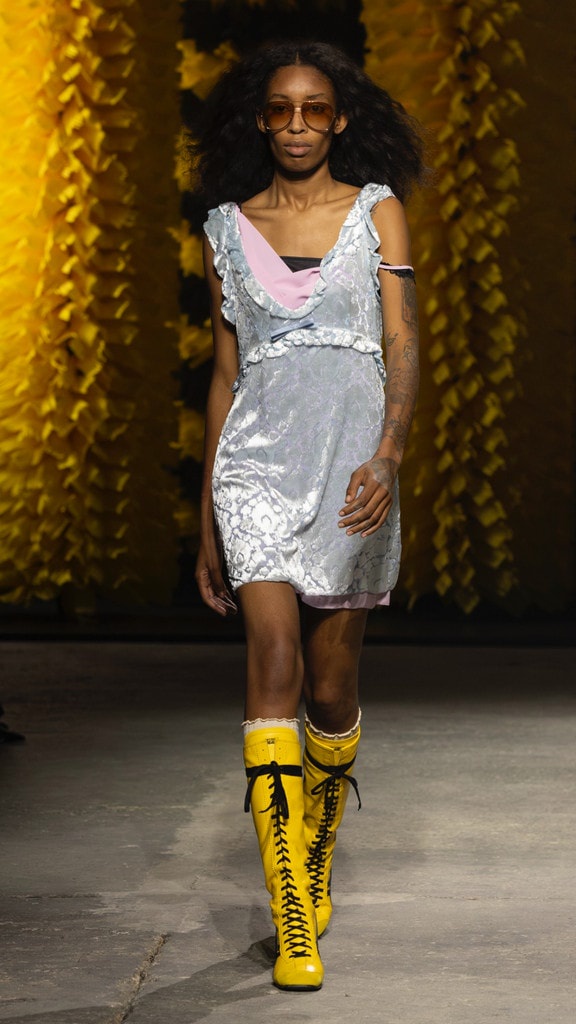 Image from: Haute Intellectualism: See The Best Looks From Milan Fashion Week’s Spring/Summer 2027 Runways